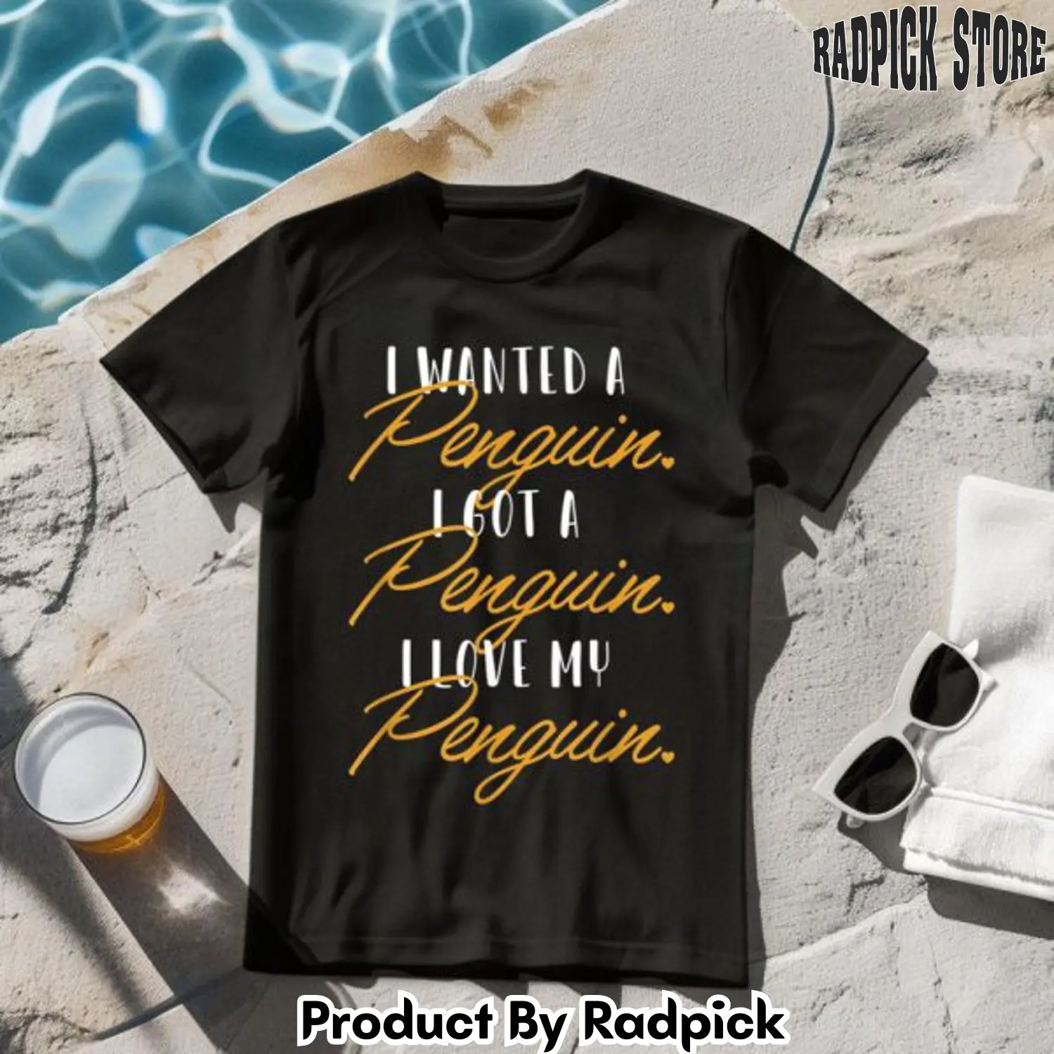 I love my penguin king emperor tshirt rp2620526